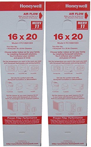 Product Cover Honeywell Replacement Media - FC100A1003- 16x20,2 pack