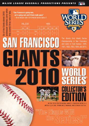 Product Cover The San Francisco Giants 2010 World Series Collector's Edition
