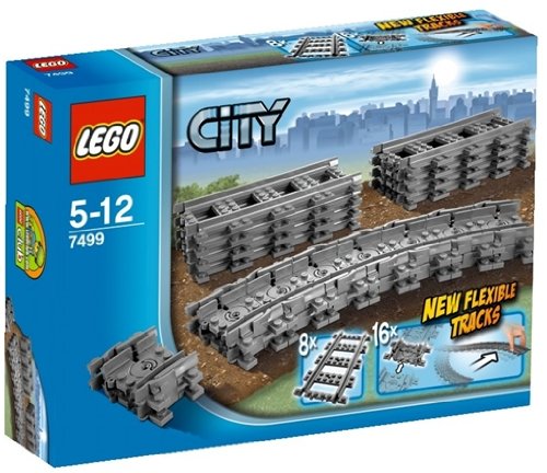Product Cover LEGO City Flexible Tracks 7499 Train Toy Accessory