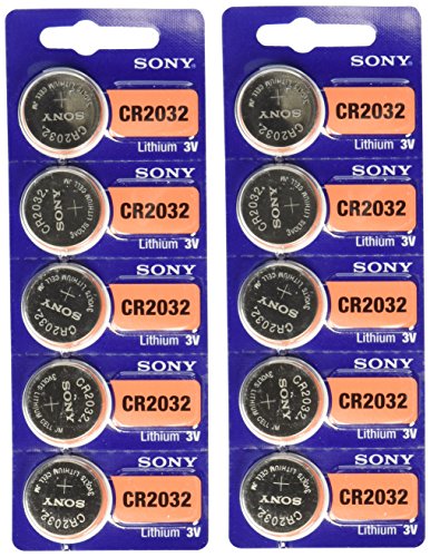 Product Cover Sony CR2032 Lithium 3V Batteries (2 x Pack of 5)