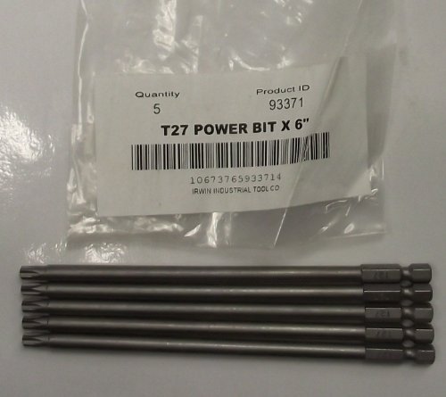 Product Cover Irwin 93371 Torx Power Bit T27 1/4