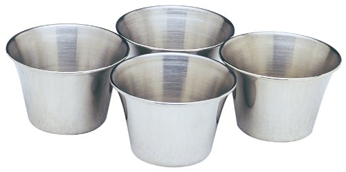 Product Cover Norpro Stainless Steel Sauce Cups, Set of 4