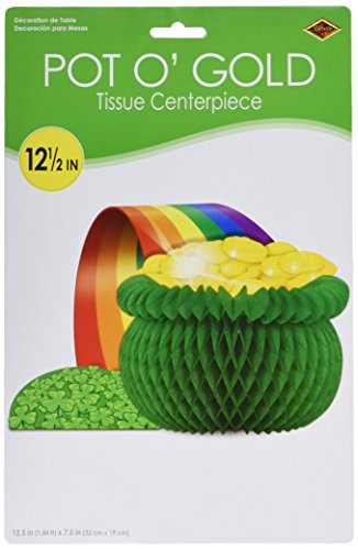 Product Cover Pot-O-Gold Centerpiece Party Accessory (1 count) (1/Pkg)
