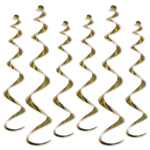 Product Cover Twirly Whirlys (gold)    (6/Pkg)