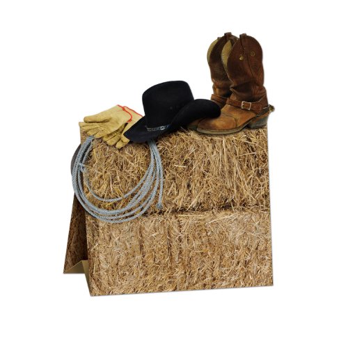 Product Cover 3-D Western Centerpiece Party Accessory (1 count) (1/Pkg)