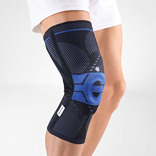 Product Cover Bauerfeind - GenuTrain P3 - Knee Support - for Misalignment of The Kneecap - Left Knee - Size 3 - Color Black
