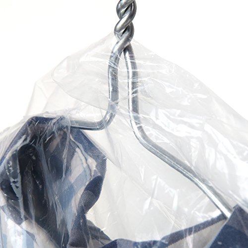 Product Cover Hangerworld 20 Clear 38inch Dry Cleaning Laundry Polythylene Garment Clothes Cover Protector Bags 100 Gauge