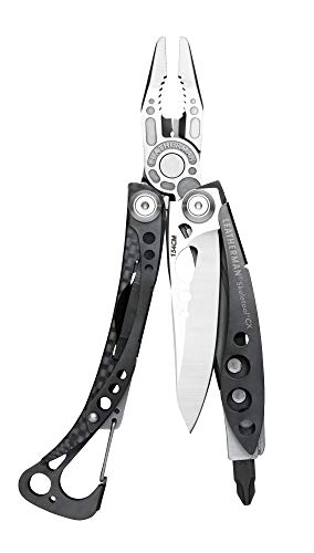 Product Cover LEATHERMAN - Skeletool CX Lightweight Multitool with Pliers, Knife, and Bottle Opener, Stainless Steel with Nylon Sheath