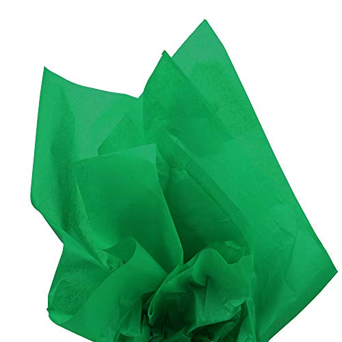 Product Cover JAM PAPER Tissue Paper - Green - 10 Sheets/Pack