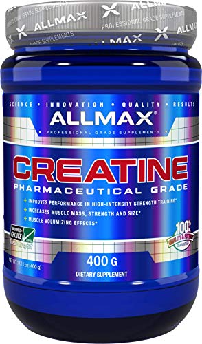 Product Cover ALLMAX Nutrition Creatine Monohydrate Powder, 400g