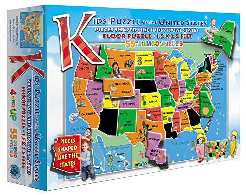 Product Cover Kids' Puzzle of the USA (55 Piece)