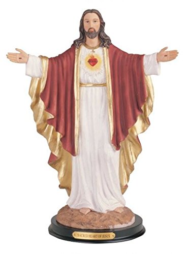 Product Cover George S. Chen Imports Sacred Heart Of Jesus Holy Figurine Religious Decor, 12
