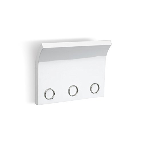 Product Cover Umbra Magnetter - Magnetic Wall Mounted Key/Mail Entryway Organizer/Hanger, White