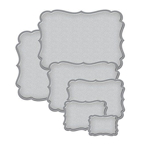 Product Cover Spellbinders S5-025 Nestabilities Labels Seventeen Etched/Wafer Thin Dies