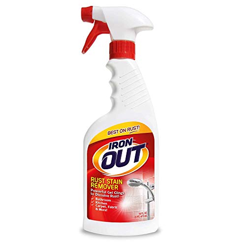Product Cover Iron OUT Rust Stain Remover Spray Gel, 16 Fl. Oz. Bottle
