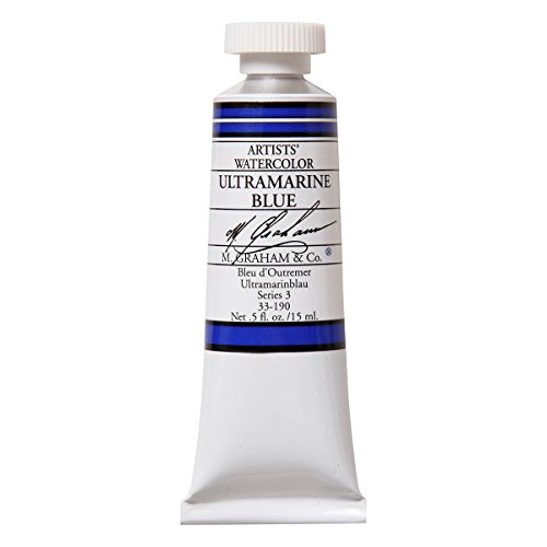 Product Cover M. Graham 1/2-Ounce Tube Watercolor Paint, Ultramarine Blue