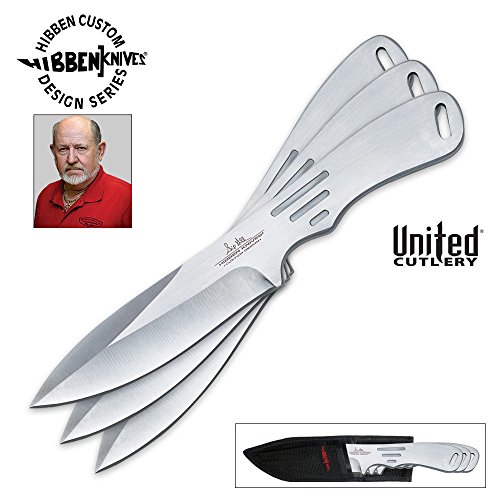 Product Cover United Cutlery GH2011 Gil Hibben Gen. 2 Large Triple Throwing Knife Set with Sheath