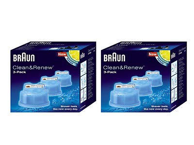 Product Cover Braun Syncro Shaver Clean & Renew Refills 6 Pack
