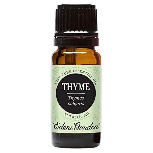 Product Cover Edens Garden Thyme Essential Oil, 100% Pure Therapeutic Grade (Highest Quality Aromatherapy Oils- Inflammation & Pain), 10 ml