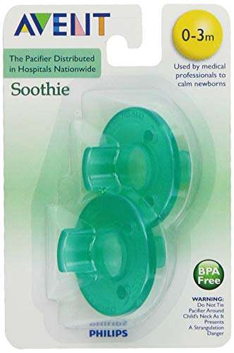 Product Cover Philips Avent SCF190/01 Soothie 0-3mth Green/Green, 2 count