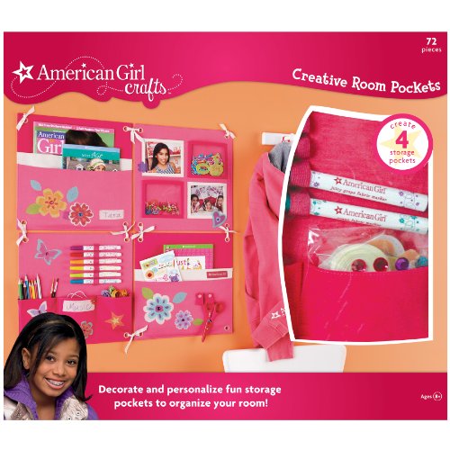 Product Cover American Girl Crafts Girls Room Decoration and Organization Storage Pockets, 72pc
