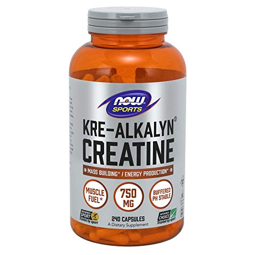 Product Cover NOW® Kre-Alkalyn® Creatine, 750 mg, 240 Capsules