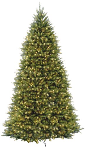 Product Cover National Tree 12 Foot Dunhill Fir Tree with Clear Lights (DUH-120LO-S)