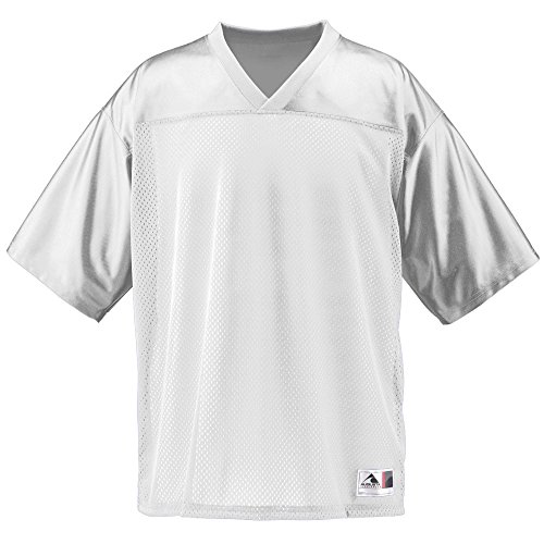 Product Cover Augusta Sportswear Men's Augusta Stadium Replica Jersey, White, X-Large