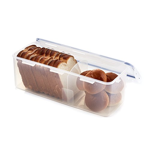 Product Cover LOCK & LOCK HPL849 Easy Essentials Food Storage Container / Bread Box / Food Storage Bin - 21.1 Cup, Clear