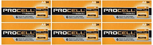 Product Cover Duracell Procell AA 144 Batteries PC1500