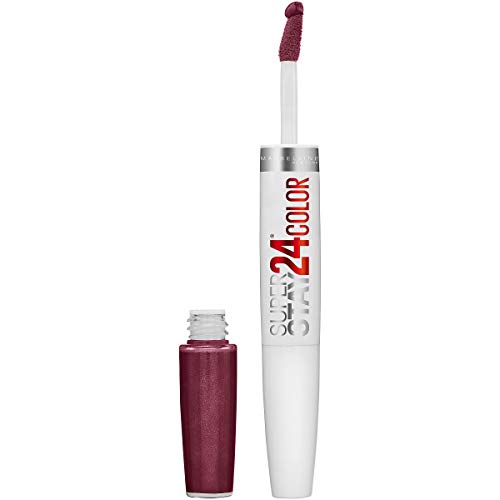 Product Cover Maybelline SuperStay 24 2-Step Liquid Lipstick Makeup, Unlimited Raisin, 1 kit