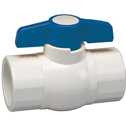 Product Cover Homewerks VBV-P40-E3B Ball Valve, PVC Schedule 40, Solvent x Solvent, 1/2-Inch