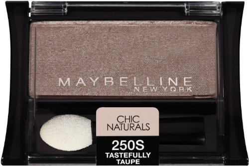 Product Cover Maybelline New York Expert Wear Eyeshadow Singles, Chic Naturals 250s Tastefully Taupe, 0.09 Ounce