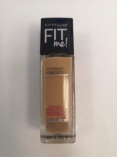 Product Cover Maybelline New York Fit Me Dewy + Smooth Foundation, Porcelain, 1 Fl. Oz (Pack of 1) (Packaging May Vary)
