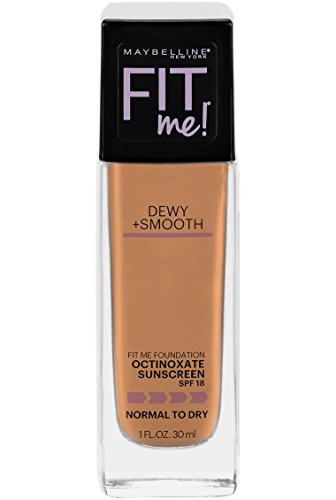 Product Cover Maybelline New York Fit Me Foundation, 315 Soft Honey, Spf 18, 1.0 Fluid Ounce