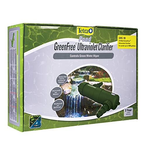 Product Cover TetraPond UVC-18 GreenFree UV Clarifiers, Up To 4400 Gallons, 18-Watt