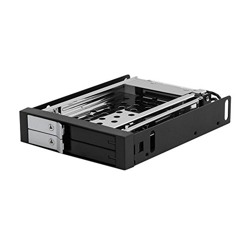 Product Cover Kingwin SSD/HDD Internal SATA Tray-Less Hot Swap Mobile Rack for Dual 2.5