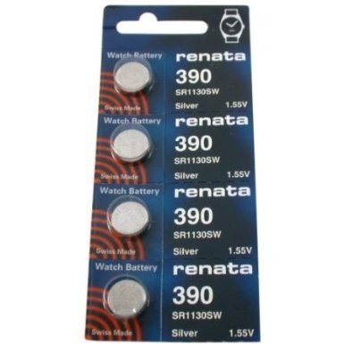 Product Cover #390 Renata Watch Batteries 5Pcs