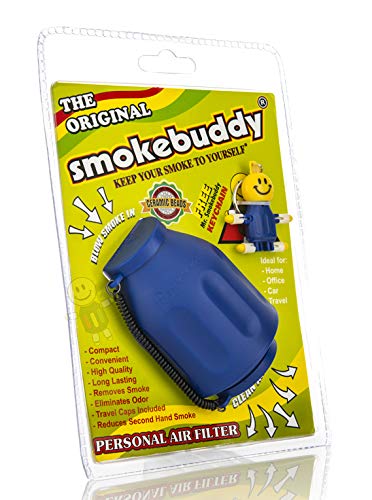 Product Cover Smoke Buddy 0159-BLU Personal Air Filter, Blue