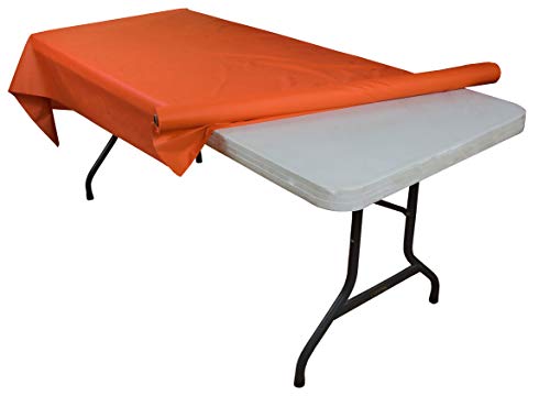 Product Cover Orange plastic table roll