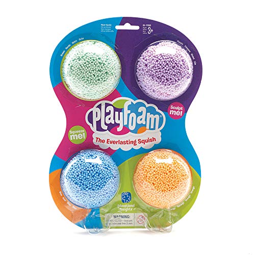 Product Cover Educational Insights Playfoam Classic 4-Pack | Non-Toxic, Never Dries Out | Sensory, Shaping Fun, Great for Slime| Perfect for Ages 3 and up