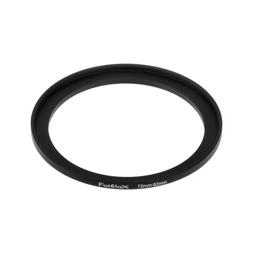 Product Cover Fotodiox Metal Step Up Ring, Anodized Black Metal 72mm-82mm, 72-82 mm
