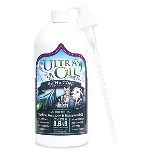 Product Cover Ultra Oil Skin & Coat Supplement with Hempseed Oil (32 fl. oz.)
