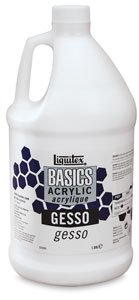 Product Cover Liquitex Basics Acrylic Gesso, 64 Ounce Jug, White