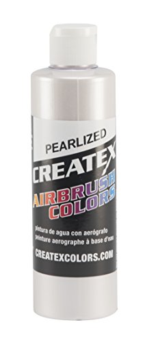 Product Cover Createx Colors Paint for Airbrush, 8 oz, Pearl White