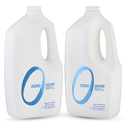 Product Cover Zero Odor General Household Odor Eliminator Refill Pack, 64-Ounce, 2-Pack