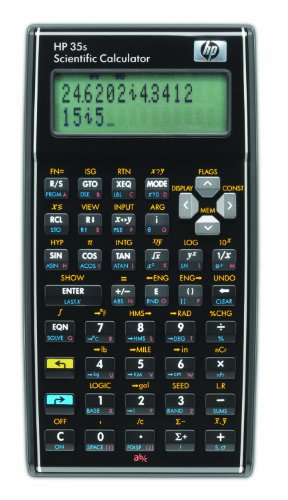 Product Cover HP 35S 35S Programmable Scientific Calculator, 14-Digit LCD