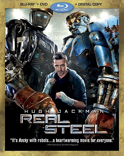 Product Cover Real Steel (Three-Disc Combo: Blu-ray/DVD + Digital Copy)