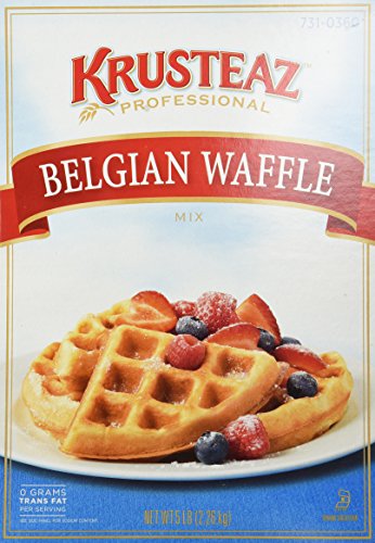 Product Cover Krusteaz Belgian Waffle Mix - 5 Pound Foodservice Bag