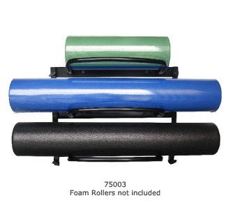 Product Cover AGM Group AeroMat Foam Roller Racks Holds 3 Rollers, 24 in L x 10 in H x 20 in H